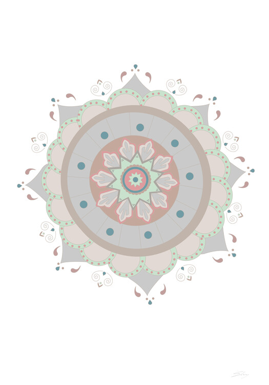 Poster Mandala Fiesta