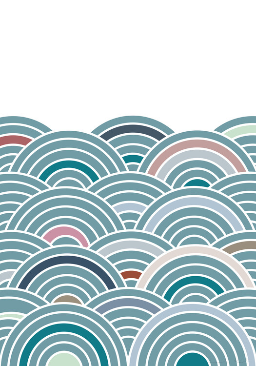 Poster Sea of Rainbows