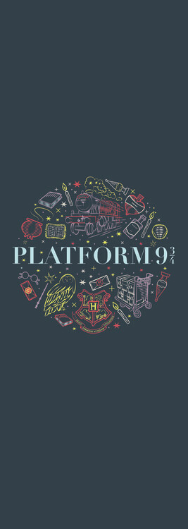 Poster Harry Potter - Platform 9 3/4