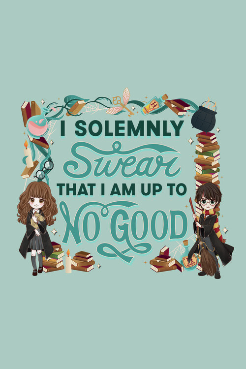 Poster Harry Potter and Hermione