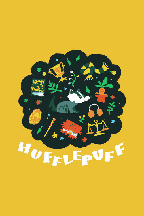 Poster Harry Potter - Hufflepuff