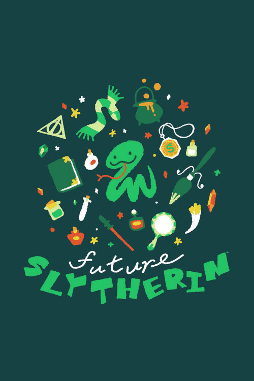 Poster Harry Potter - Slytherin