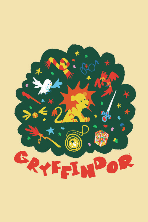 Poster Harry Potter - Gryffindor