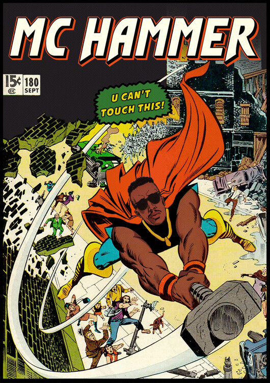 Canvas Print Dangerous Hammer