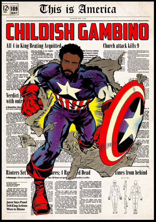 Sticker Dangerous Gambino