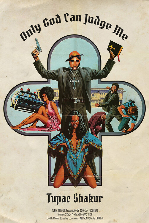 Poster Only God can judge me