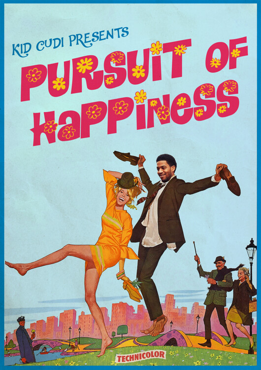 Canvastavla Pursuit of happiness