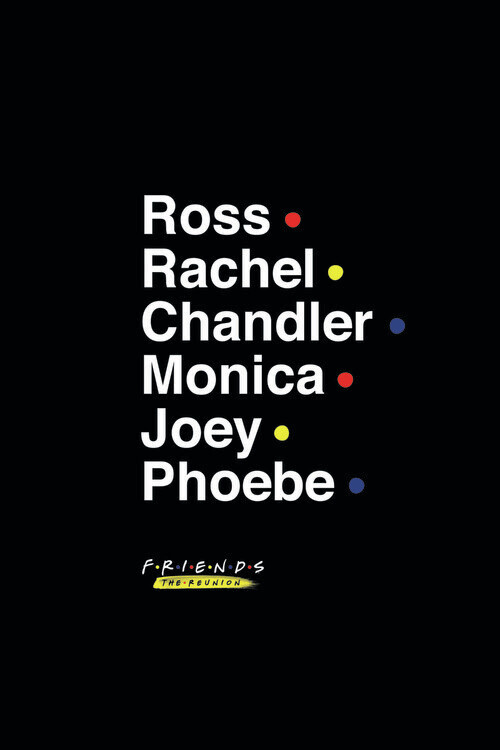 Poster Friends - The Reunion