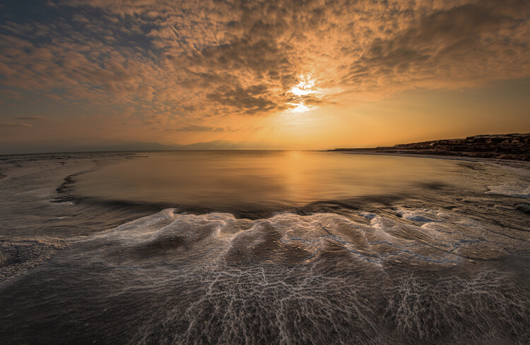 Canvas Print Structure of salt