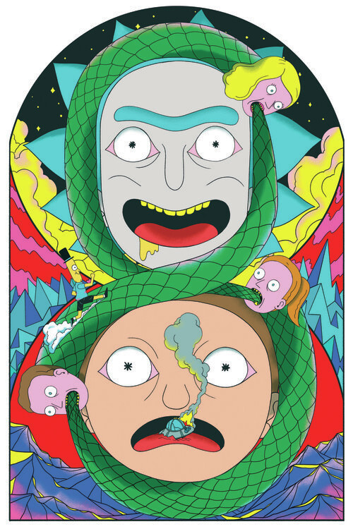 Poster Rick & Morty - Never ending