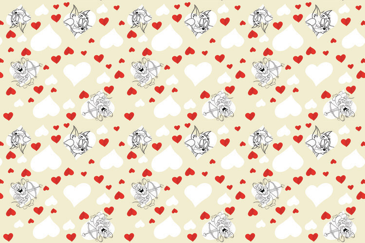 Poster Tom a Jery - Valentine's day