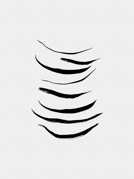 Canvas-taulu Minimalist Black Painting