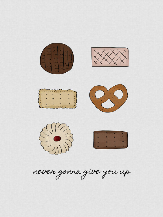 Canvas Print Never Gonna Give You Up