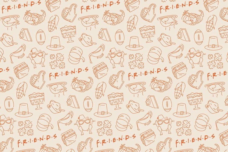 Плакат Friends - Food