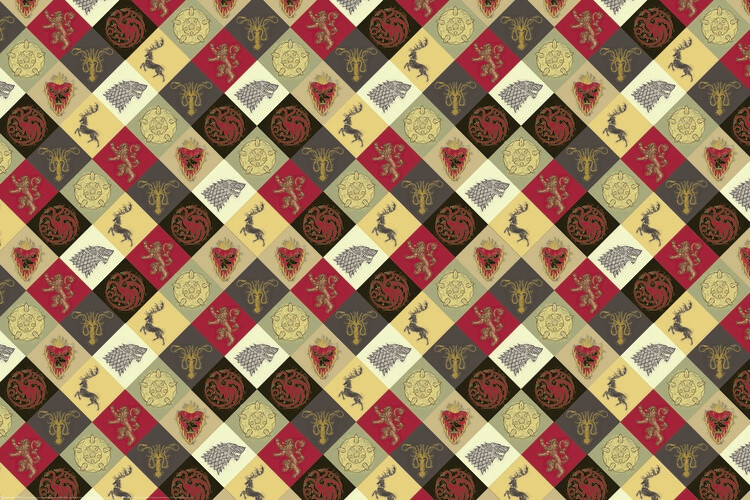 Poster Game of Thrones - House Sigils