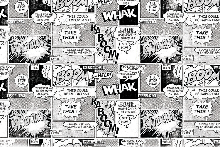 Canvas Print Batman - Kaboom!