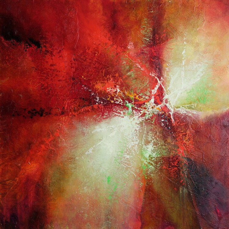 Плакат energy in red