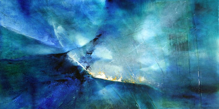 Плакат moody blue II