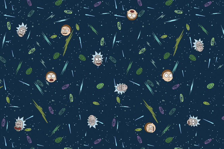 Poster Rick and Morty - Space