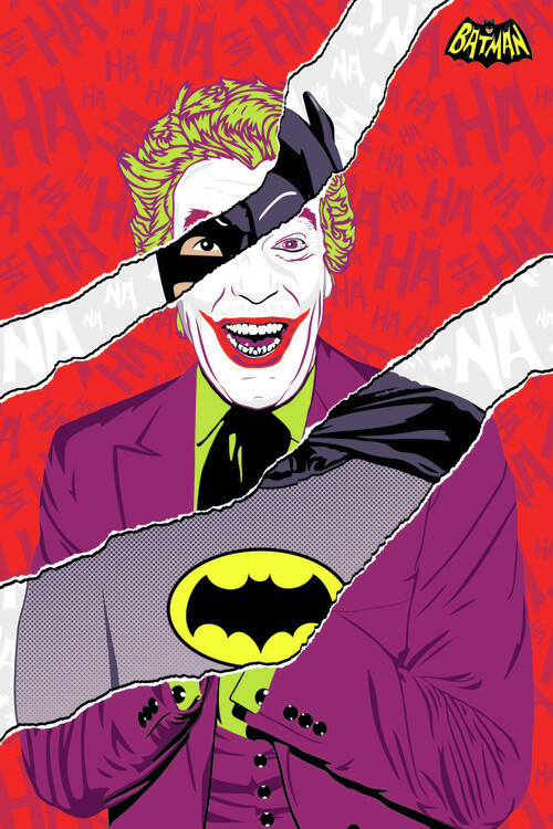 Fotomural Joker vs. Batman 1966