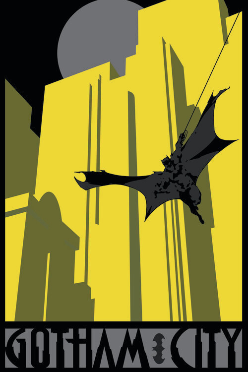 Poster Batman - Gotham City
