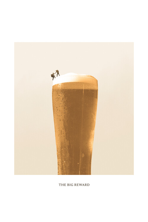 Canvas Print The big reward