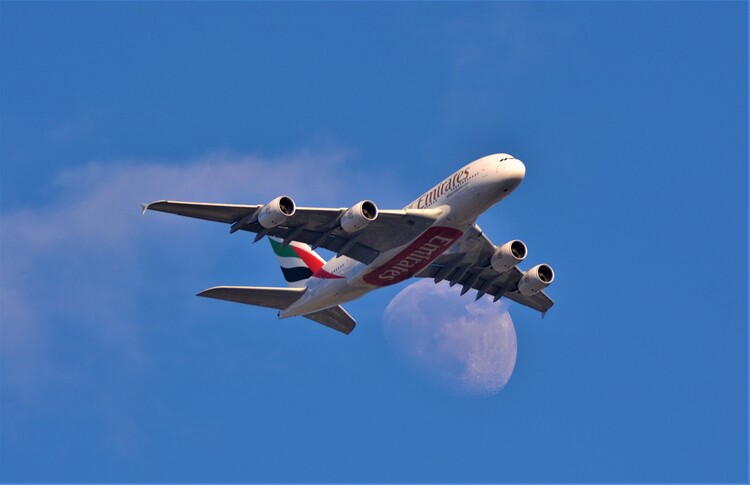 Poster A380 Moonshot