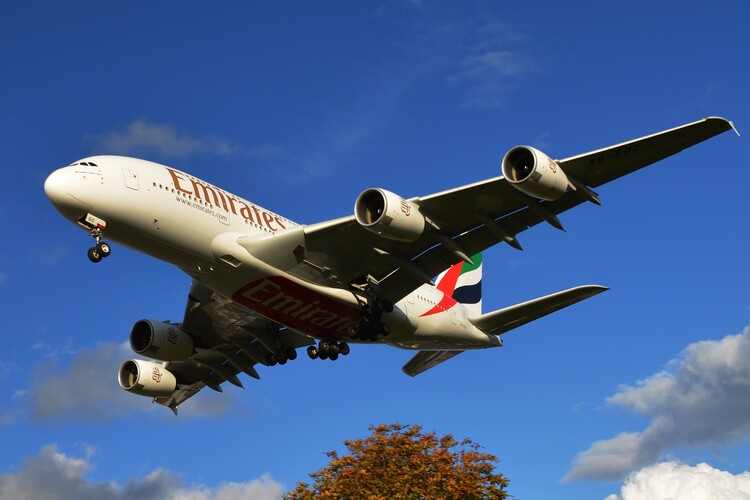 Poster A380 bottom view