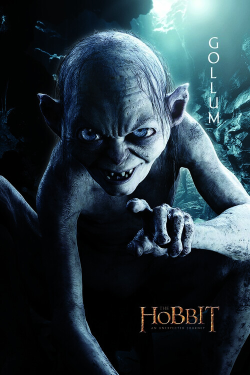 Tableau sur toile Hobbit - Gollum