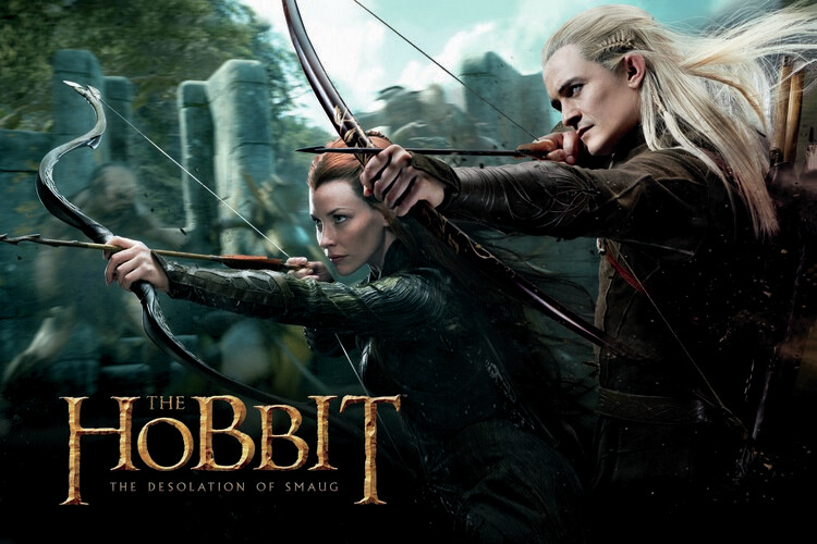 Poster Hobbit - Legolas and Tauriel