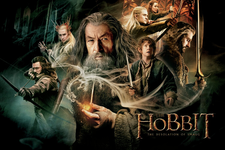 Poster The Hobbit: The Desolation of Smaug