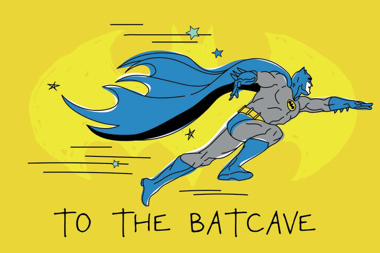 Poster Batman - To the batcave