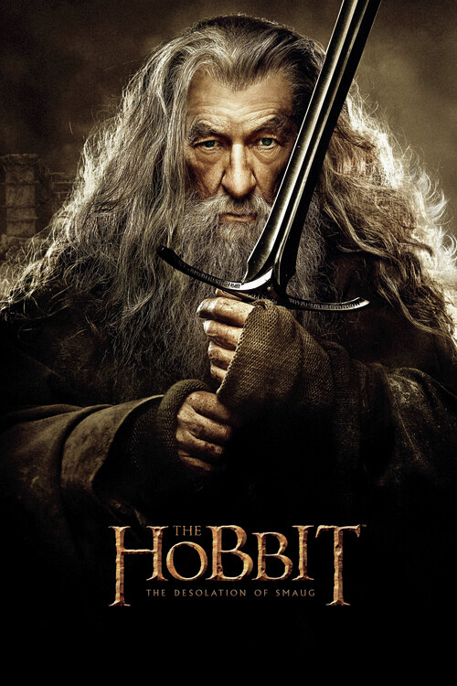 Plakat Hobbit - Gandalf