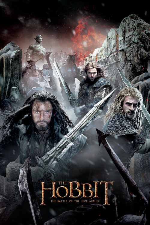 Tableau sur toile Hobbit - Dwarfs