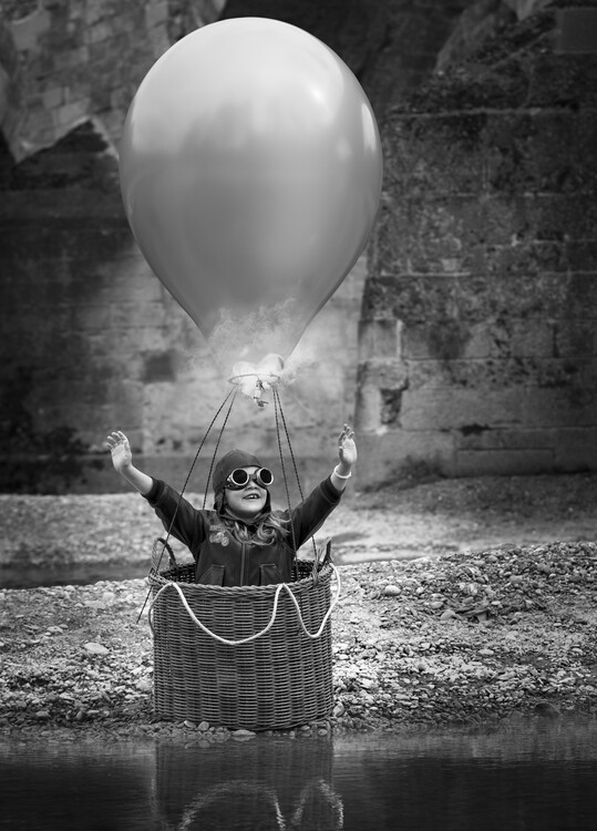 Canvas Print Fly me to the moon