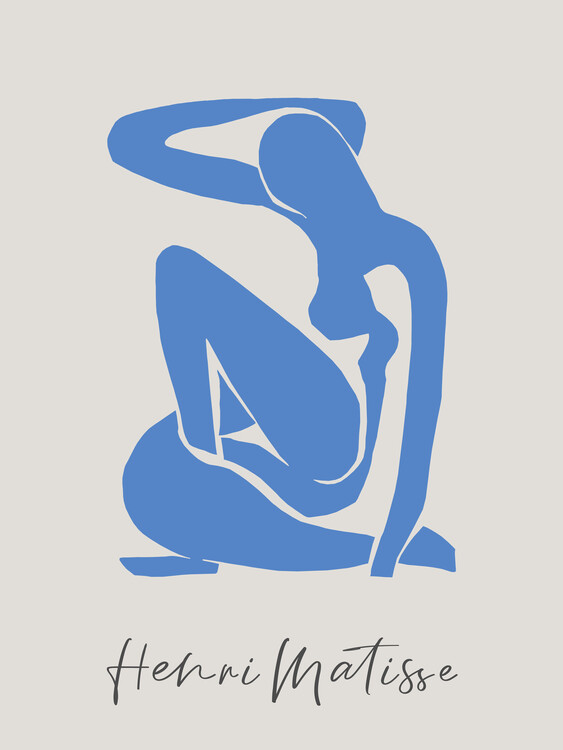 Плакат Light Blue Lady