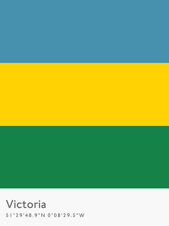 Poster Victoria Station