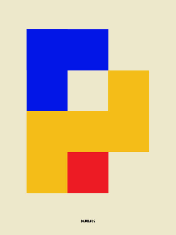 Poster Bauhaus