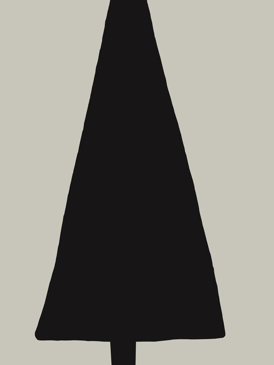 Poster Abstract Christmas tree