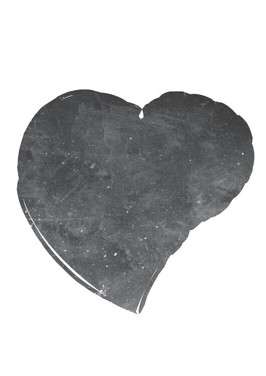Принти на полотні Stain my heart