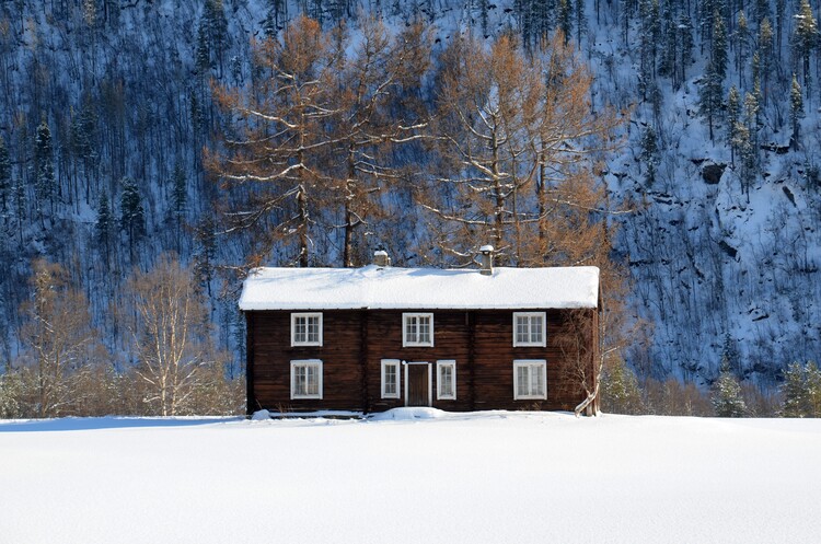 Levně Plakát, Obraz - winter mood, Mette Caroline Stroksnes, 40 × 26.7 cm