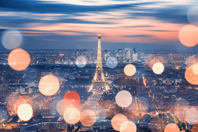 Poster Sparkling Paris