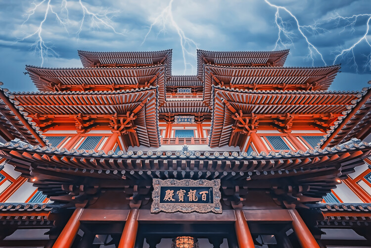 Плакат Buddha Tooth Relic Temple