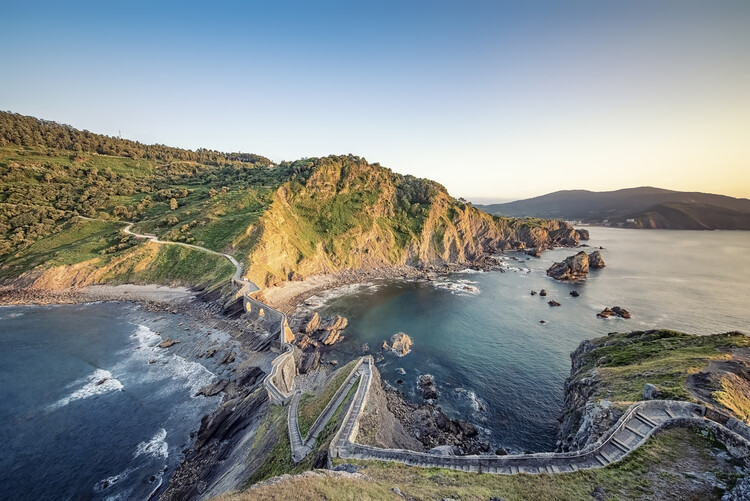 Cuadro en lienzo Gaztelugatxe