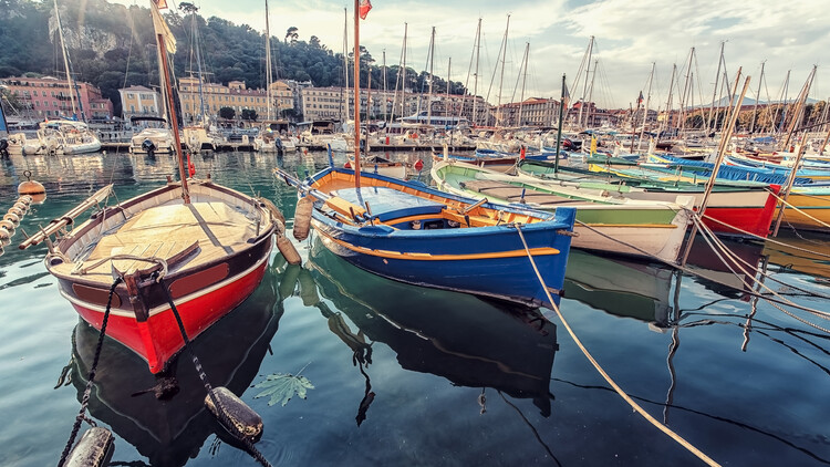 Плакат Harbor In Nice