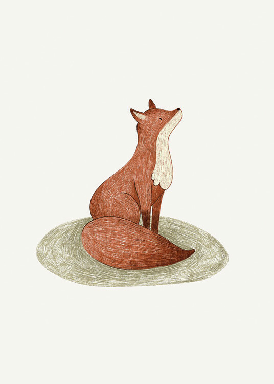 Poster Anna Lunak - The Fox