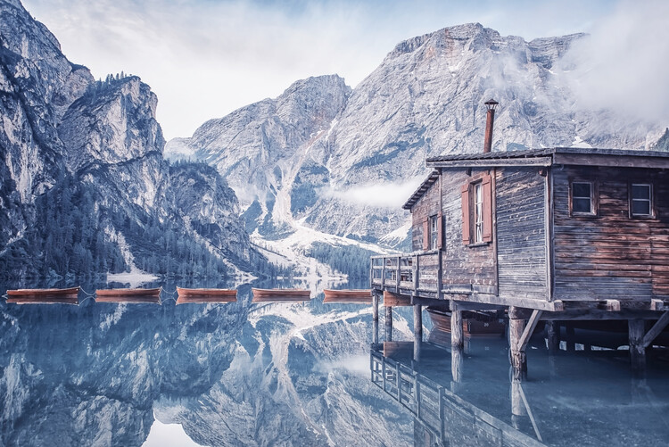 Poster Lago Di Braies