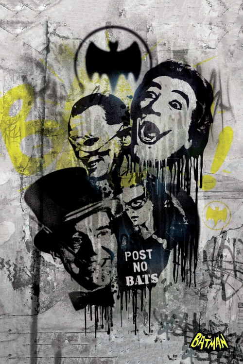 Fotomural Batman-Graffitti