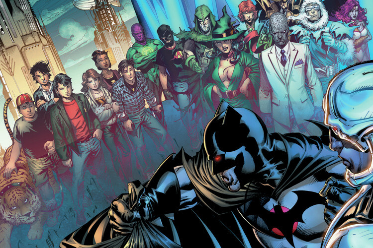 Poster Batman and Titans