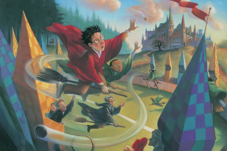 Poster Harry Potter - Quidditch